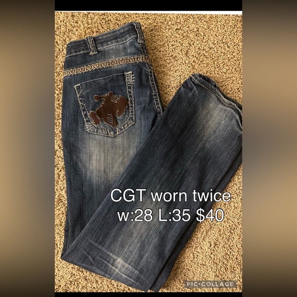 Cowgirl Tuff Denim - Cowgirl tuff jeans